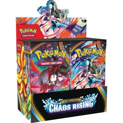 CHAOS RISING / MEGA EVOLUTION POKEMON TCG / SEALED BOOSTER BOX / PRESALE