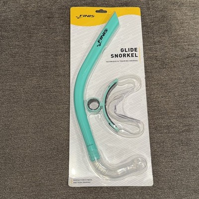FINIS Glide Snorkel Technique Training Front-Mount Snorkel Mint Green Senior