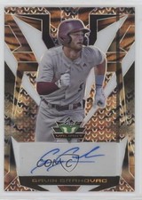 2023 Leaf Eclectic Valiant Tiger Stripes Lava 1/1 Gavin Grahovac Auto 13u1
