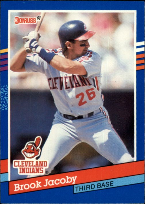 1991 Donruss #176 Brook Jacoby - BB