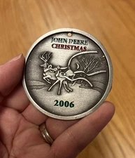 2006 John Deere Christmas Ornament Limited Edition Speccast Dyersville Iowa Rare