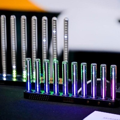 XW25MINI LED Spectrum Light Pickup Voice Control Music Spectrum Rhythm Light