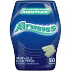 Airwaves MENTHOL & EUKALYPTUS Kaugummis 50 Dragees