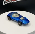 Vintage Hot Wheels Redline Silhouette Blue US Base - Excellent Condition