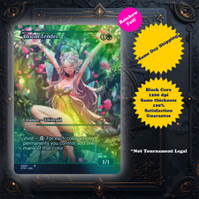 Bloom Tender - FOIL Showcase High Quality Custom Art Playtest card for MTG - EDH