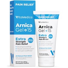 Arnica Gel Plus 15 Healing Plant Compounds, Extra Strength Formulation for Br...