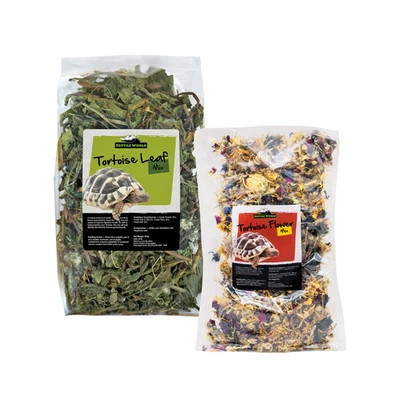 Reptile World Tortoise Leaf Mix, Flower Mix, Reptile Botanical Mix, Dandelion