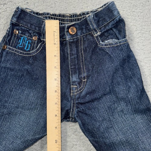Vintage Fubu Jeans Boys 4T Kids Denim Y2k Hip Hop Streetwear - Picture 9 of 10