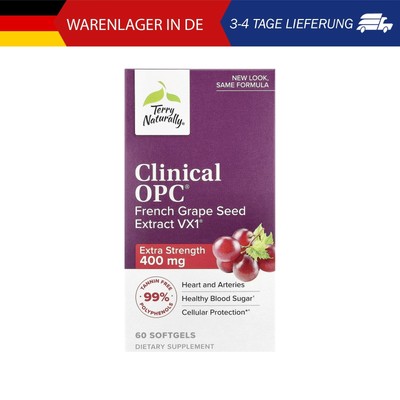 Terry Naturally, Clinical OPC, Extra Strength, klinisches OPC, extrastark, 400 m
