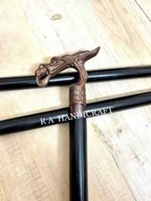 Aristocrat Aluminium Antique Deverk Wooden Vintage Walking Stick Cane For Mother