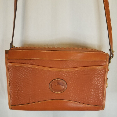 Vintage Dooney & Bourke Handtasche AWL Crossbody Schulter Pebbled Leder klassisch - Bild 3 von 11