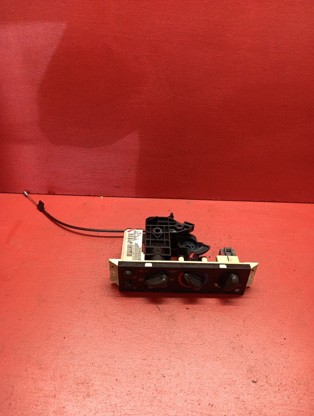 2003-2005 Chevrolet Cavalier Heat And A/C Climate Control Assembly 89018239