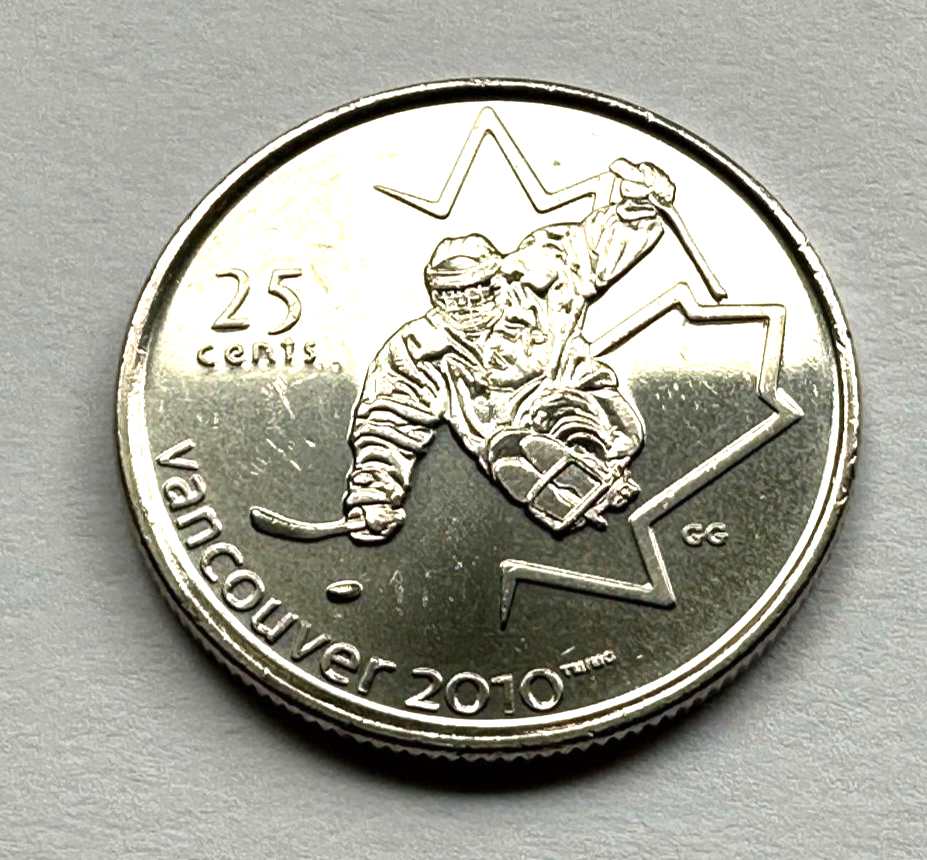 Canada 2009 25-Cent Vancouver 2010 Paralympics Ice Sledge Hockey