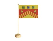 Tischflagge Großbritannien Gloucestershire britische Tischfahne 15x22cm