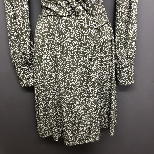 NUEVO Vestido Retro Jersey Floral Verde Kaileigh Annabel UK 10 EUR 38 US 6 - Imagen 5 de 15