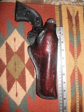 Thumb Break Holster Floral Fits Ruger Single Six Single Ten Wrangler 4.62"
