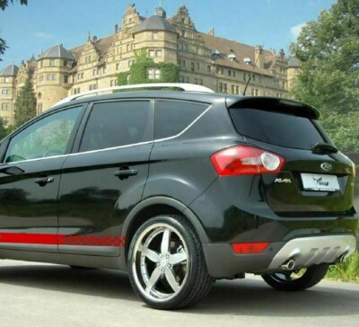 2 Aufkleber Aufkleber Streifen Kit für Ford KUGA Scheinwerfer Sport Line ST SUV UPGRADE Set