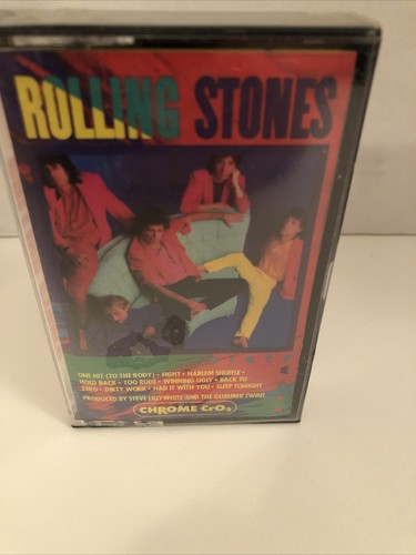 Rolling Stones - Dirty Work Cassette Tape Chrome 1986 Factory Sealed - Picture 9 of 9