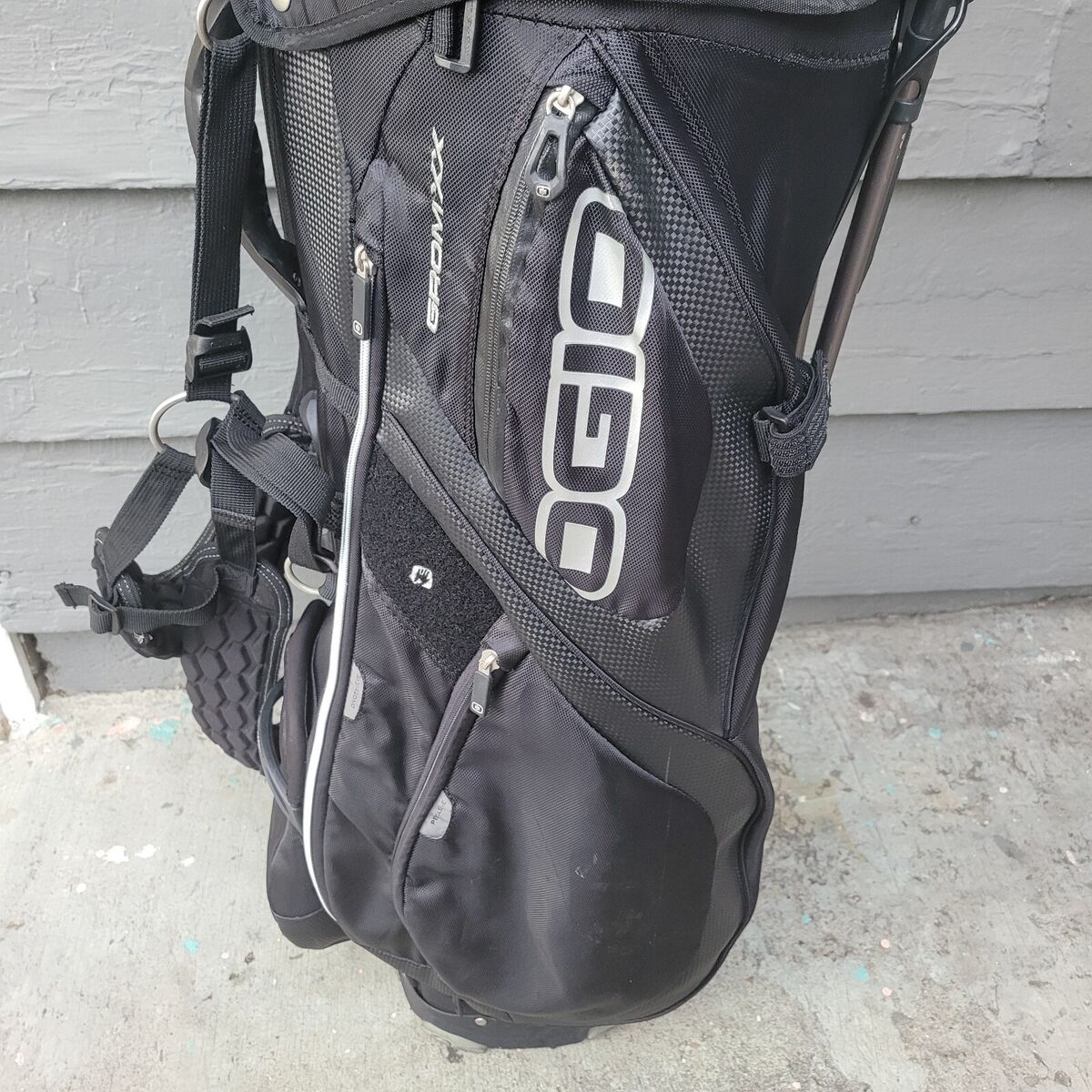 Ogio Grom XX 14 Way golf Stand Bag With Strap, Cover | eBay Ogio Grom XX 14 Way golf Stand Bag With Strap, Cover | eBay