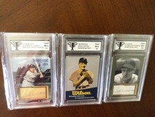 Ted Williams Advertising, Sample & Promotional Baseball Card Lot Gem Mint 10