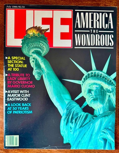 Vtg 1986 TV Dial & Life Magazine Celebrating Statue of Liberty 100th Anniversary - Picture 3 of 4