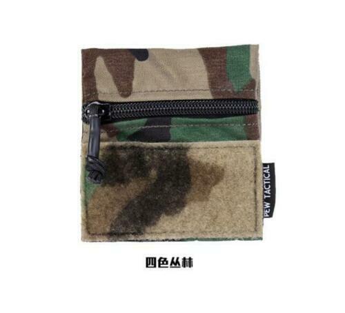 Airsoft Zipper Bag Small Pouch Panel for Hunting Tactical Vest Chest Rig - Picture 15 of 15