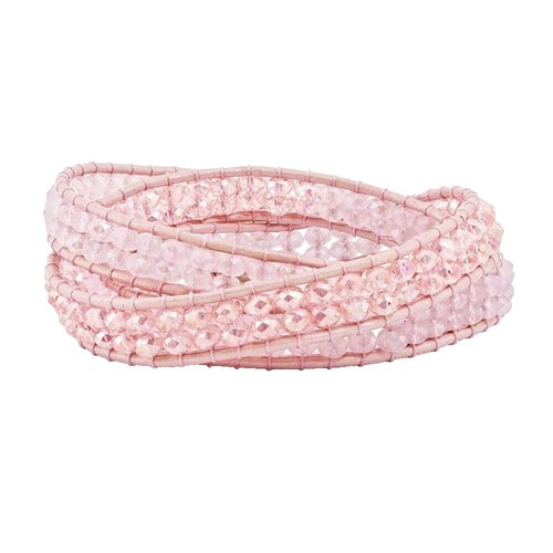 Authentic Versace Medusa Charm Pink & Gold Leather Braided  display picture 1