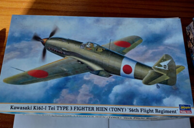 1:48 Kawasaki K61-I Tei Type 3 Fighter Hien  Hasegawa  sehr selten