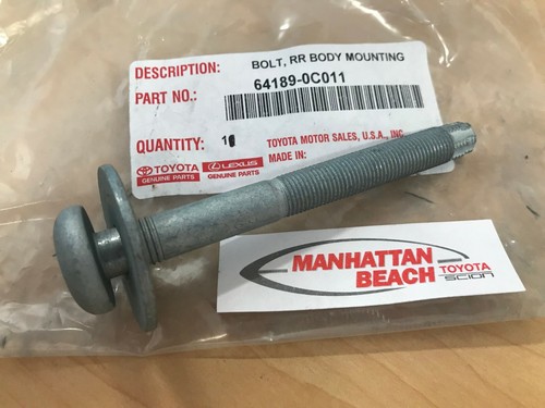 Set Of 6 Truck Bed Mounting Bolts - Fits 2005-2007 Toyota Tacoma & 2000-2017 Tundra (64189-0C011)
