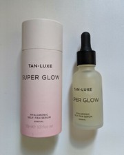 Tan-Luxe Super Glow Hyaluronic Self-Tan Serum Full Size 1.01 oz / 30 ml NIB