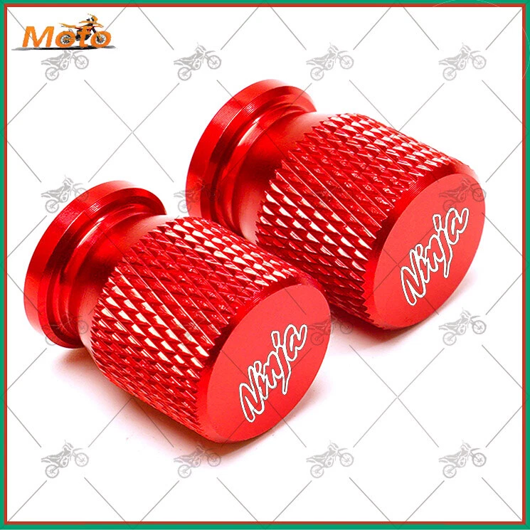For Kawasaki Ninja 250 300 400 650/R ZX14R Motorcycle Parts Tire Valve Stem Cap - Image 3 of 3