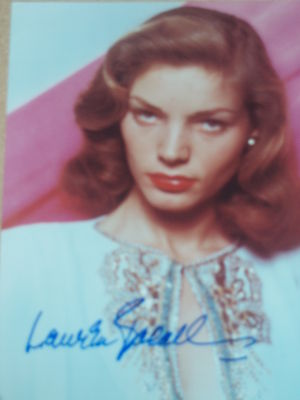 Lauren Bacall Hand signed 8x10 photo | eBay