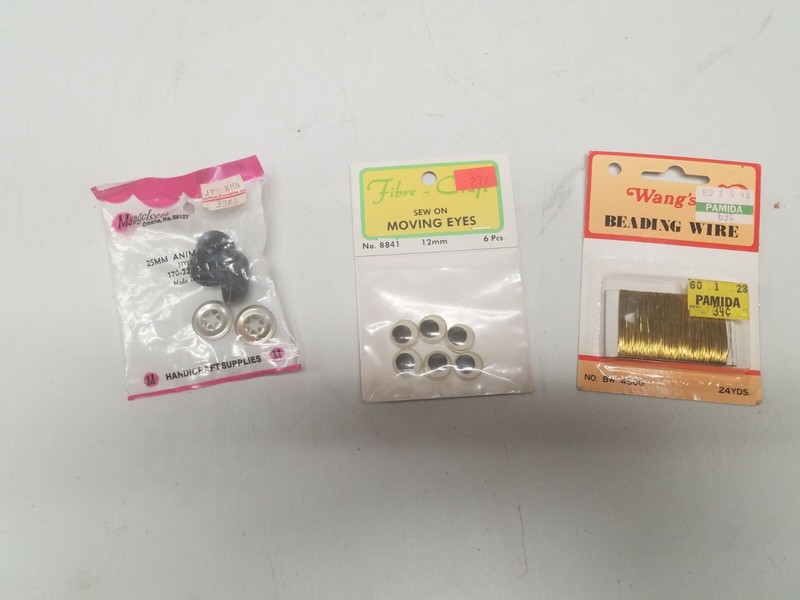 Beading Wire, Moving Eyes, Animal Noses
