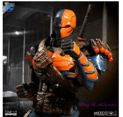 Mezco Toyz 1/12 DC Comics Deathstroke Action Figure Toy Model In