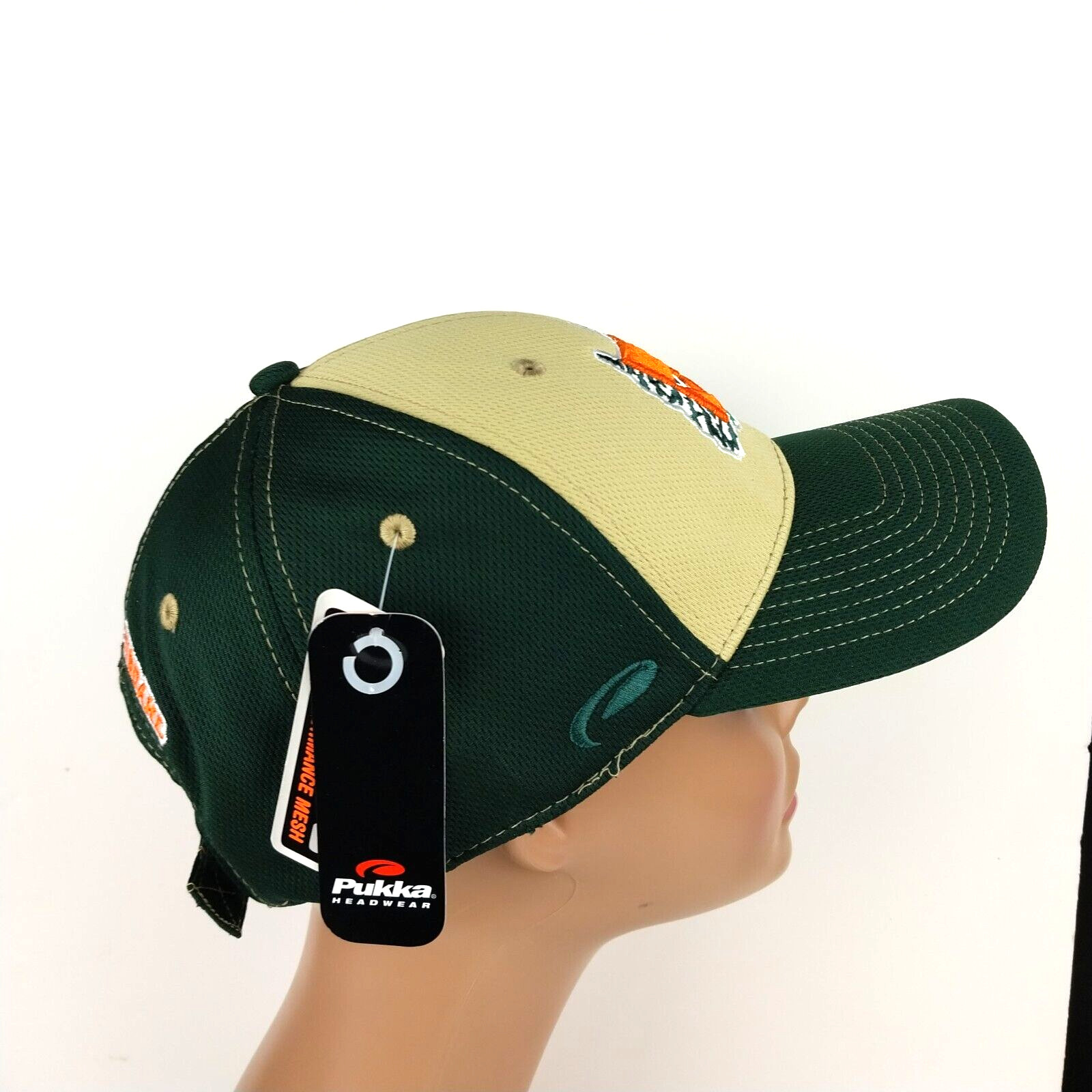 Pukka Headwear Robert & Dybdahl Green Trucker Hat Cap Adjustable One Size NWT