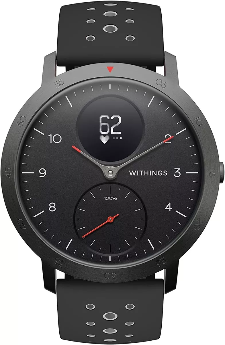 Withings Steel HR Sport Multisport hybrid Smartwatch connected GPS heart rat eBay