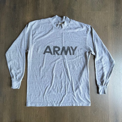 ORIGINAL US ARMY PT PHYSICAL FITNESS GRAU LANGARM T-SHIRT Extra Large - sehr guter Zustand - Bild 4 von 6