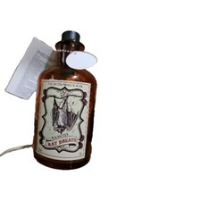 Light Up Potion Bottle BAT'S BREATH No. 31 Orange Bottle Halloween 5.4 Inch