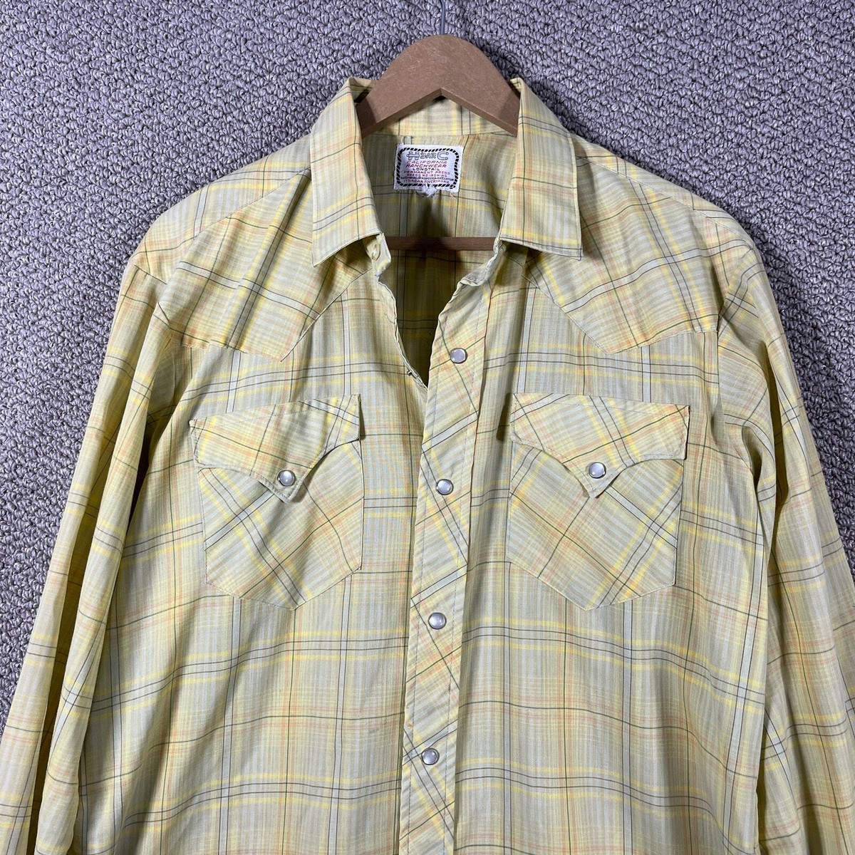 お値下げ頂いた方専用ヴィンテージUSA製HBARC California Special 50s H BAR C ヴィンテージ ウエスタンシャツ 刺繍