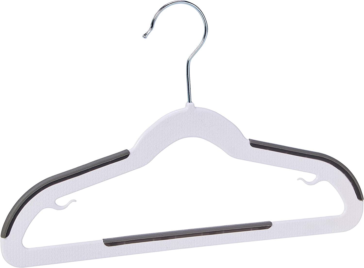 30-Pack Plastic Kids Clothes Hangers 12.8 x 8 x 0.2 Inches