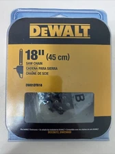 DeWalt Saw Chain Replacement 18" 45mm Genuine OEM DW01DT618 For DCCS672 DWCCS600