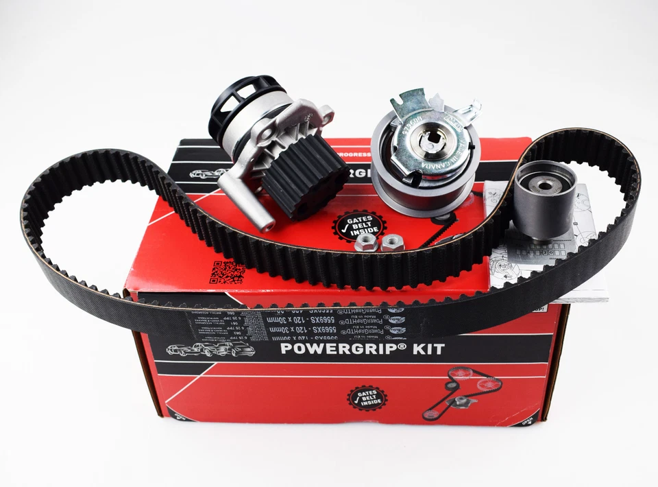 AUDI A3 A4 1.9 & 2.0 TDI GATES TIMING BELT KIT AND WATER PUMP (KP55569XS-4) - Image 2 of 2