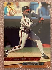1993 Fleer Ultra #538 Albert Joey Belle Cleveland Indians
