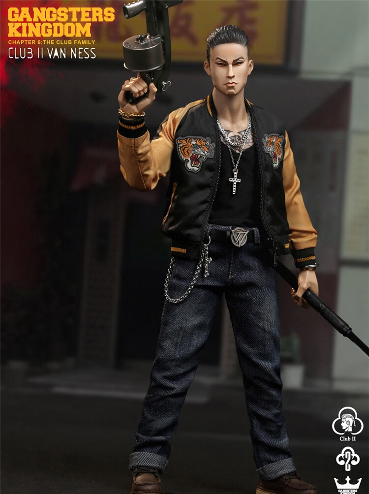 DAM Toys The Gangsters Kingdom - Club 2 Van Ness GK017 1/6 Figure
