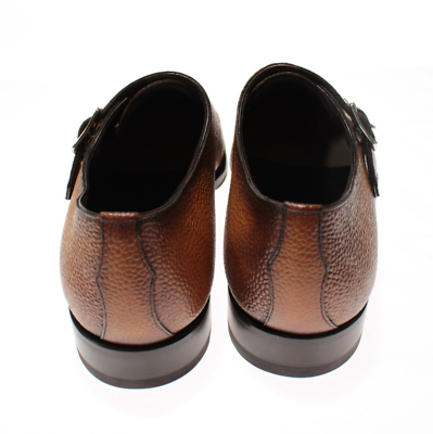 Di Bianco NWB Arezzo Double Monk Strap Dress Shoes Size 9  display picture 3