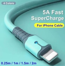 Super Fast Charger 5A USB Light Universal iPhone Quick Charging Wire Data Cables