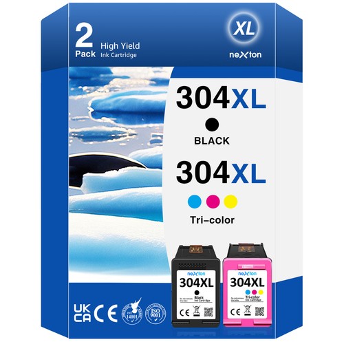 2 Druckerpatronen für HP 304 XL DeskJet 2620 2630 3720 3730 2600 Envy 5010 5000 - Bild 6 von 6