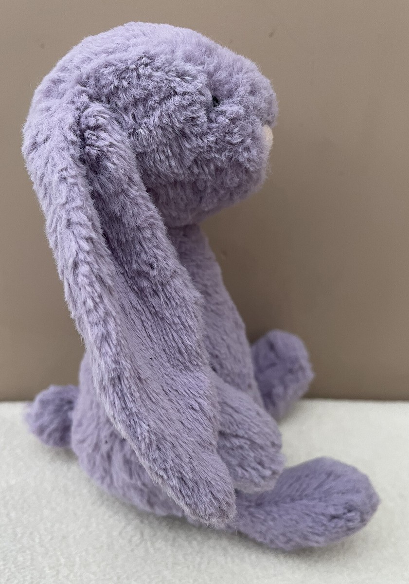 Jellycat Small US OG Plum Bashful Bunny Rabbit Baby Soft Toy