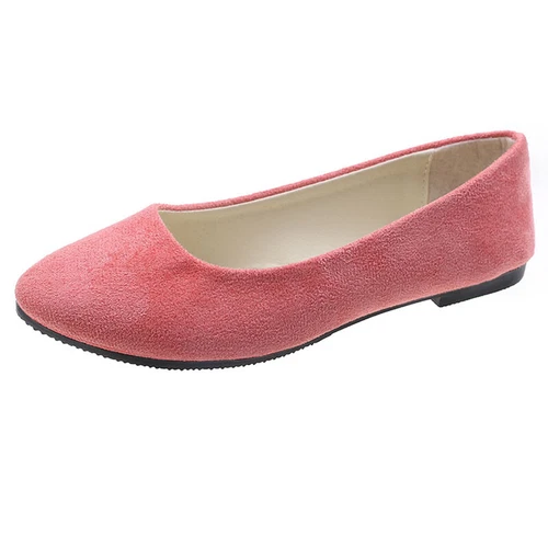 Ladies Dress Flats Slip On Pumps Dance Women Low Heel Cozy Shoes Casual Fashion - Bild 6 von 53