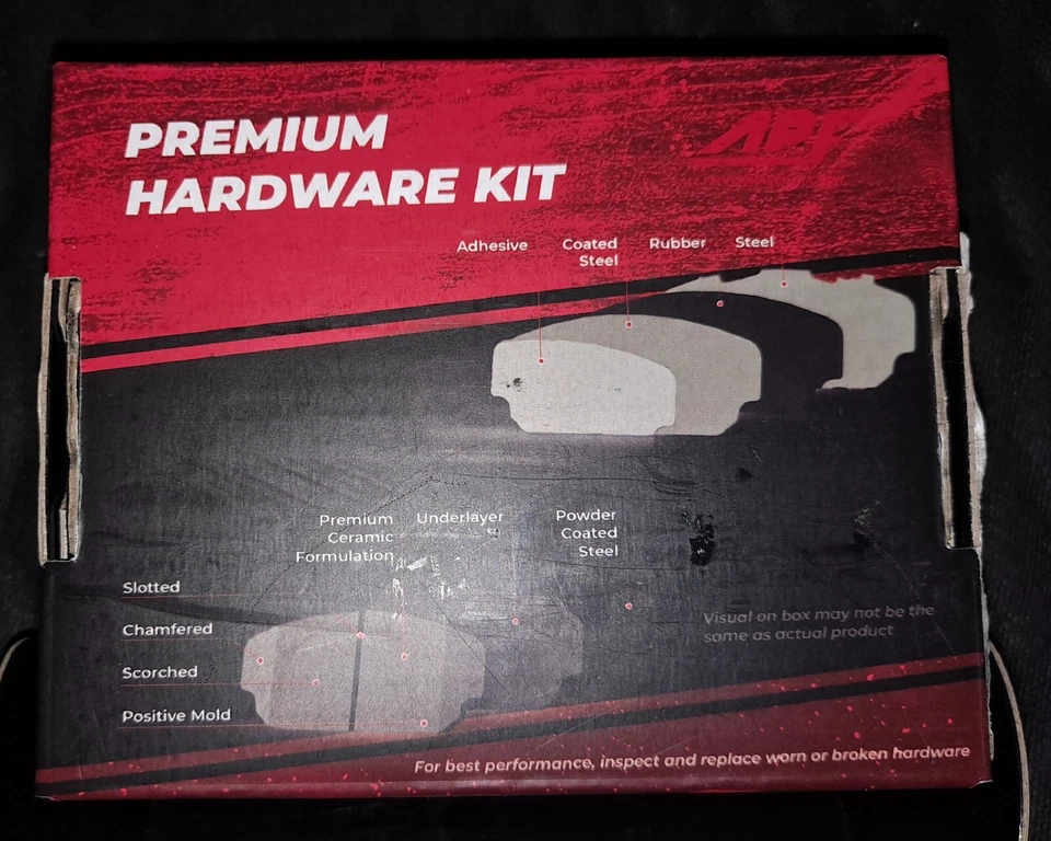 Ceramic Carbon Fiber Pads for Honda Accord 11-17 - Image 2 of 4